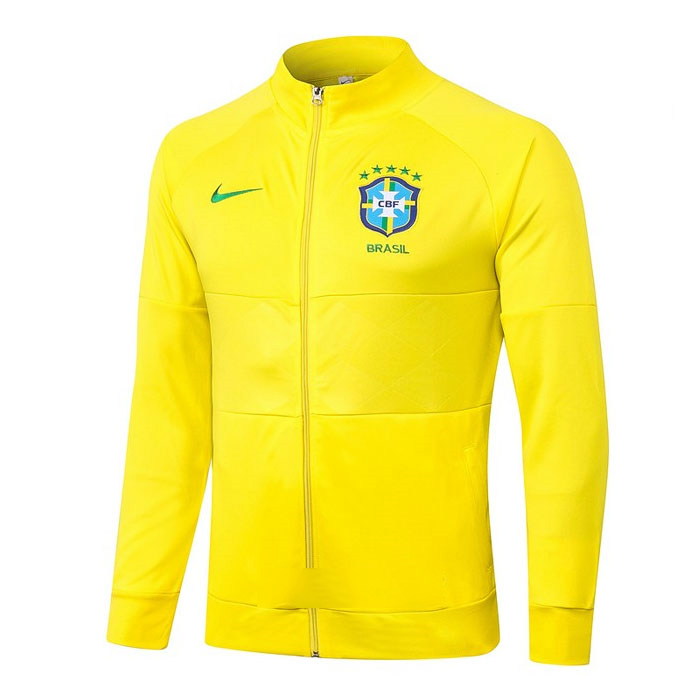 Sweatjacken Brasilien 2020-21 Gelb